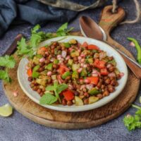 Crispy Chana Chaat