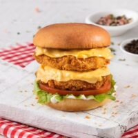 Double Chicken Burger