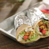 Paneer Shawarma